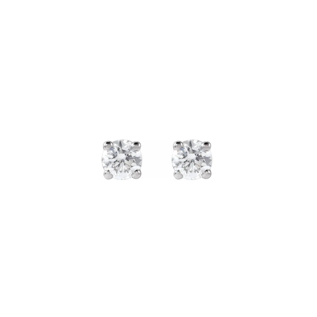 0.52 tcw Lab Grown Diamond Stud Earrings