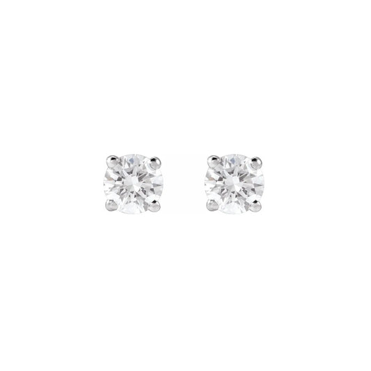 1.02 tcw Lab Grown Diamond Stud Earrings