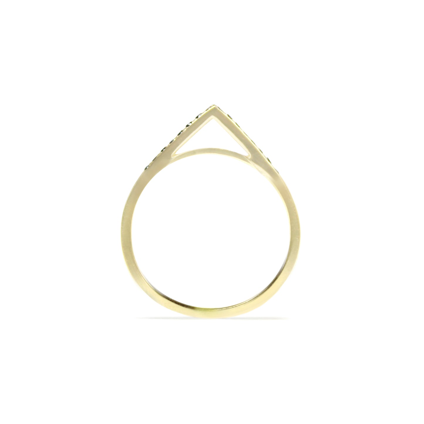 Apex Band With Black Diamonds, Top