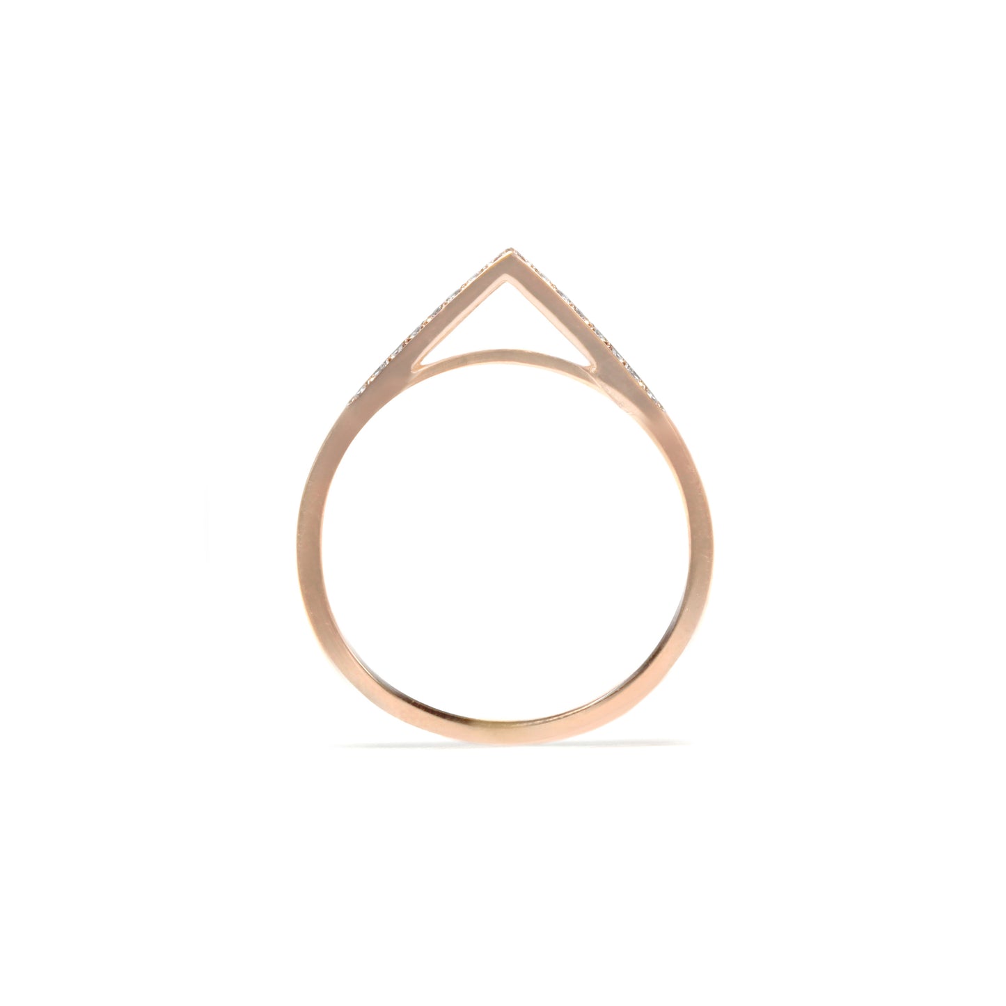 Apex Band With White Diamonds, Top