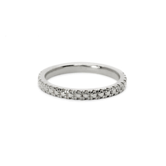 Salvaged Horizon Band in Silver