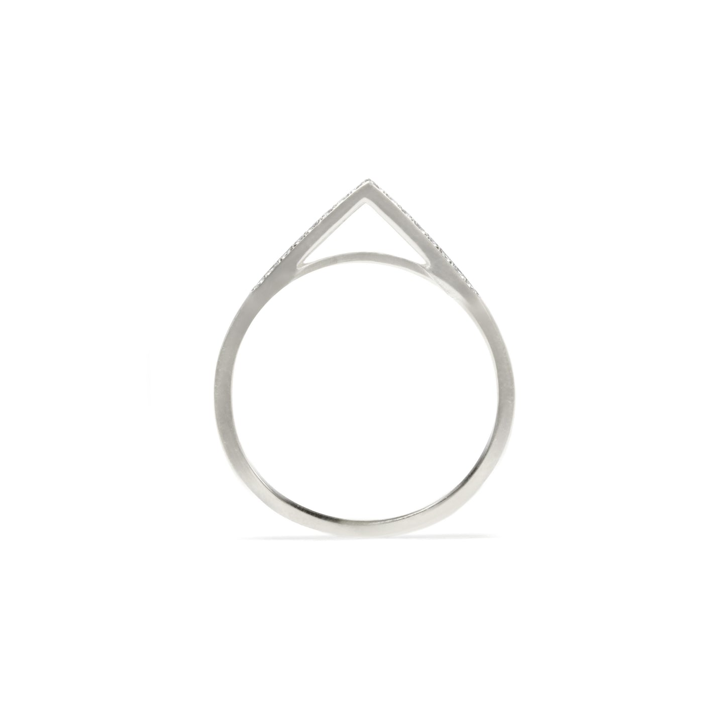 Apex Band With White Diamonds, Top
