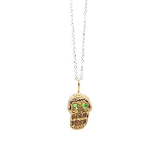 Salvaged Benjamin Skully Necklace