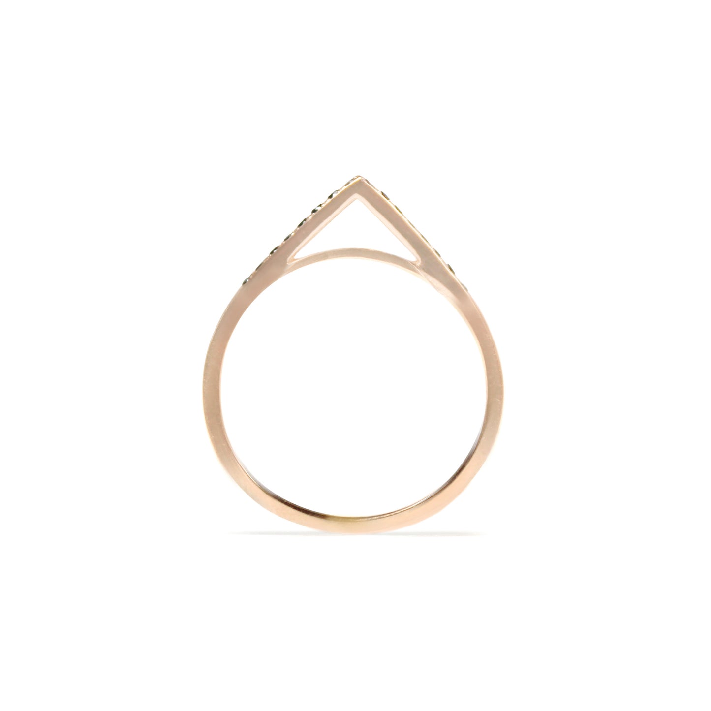 Apex Band With Black Diamonds, Top
