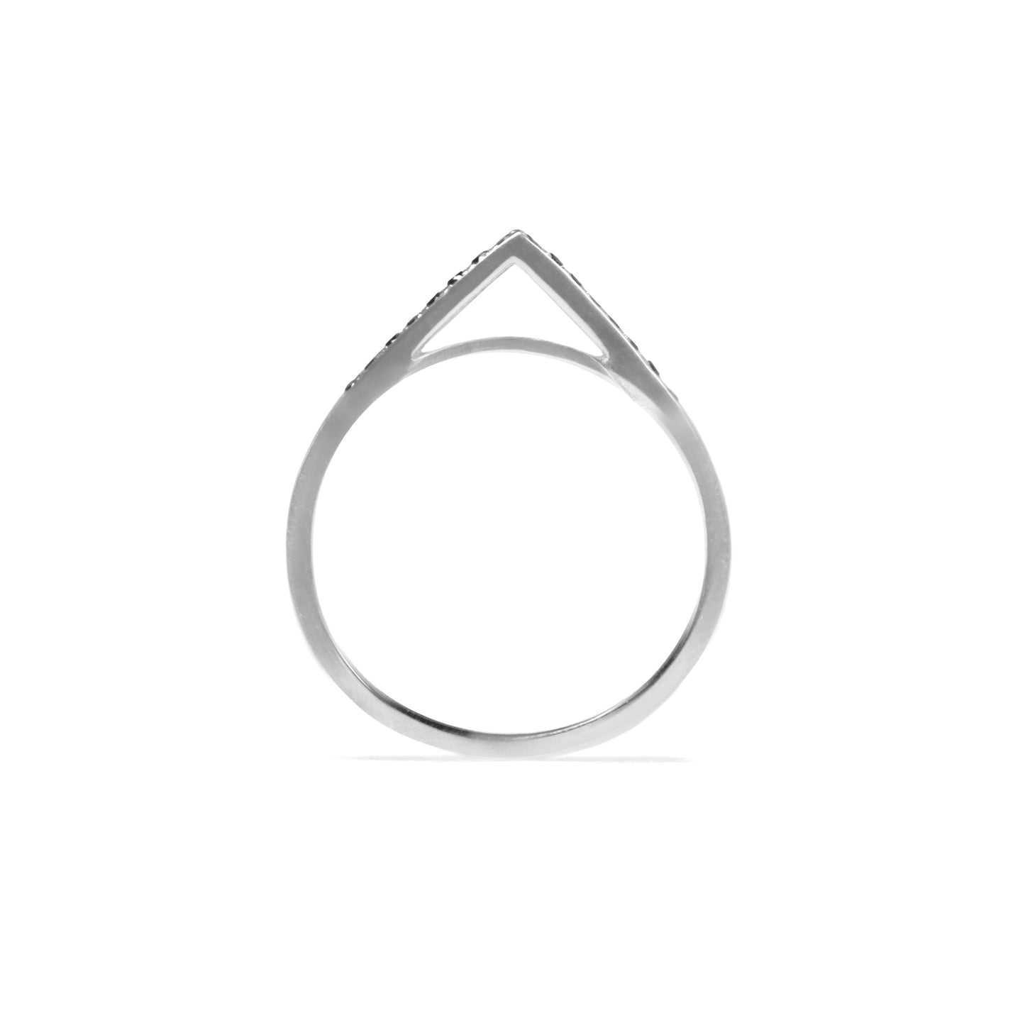 Apex Band With Black Diamonds, Top