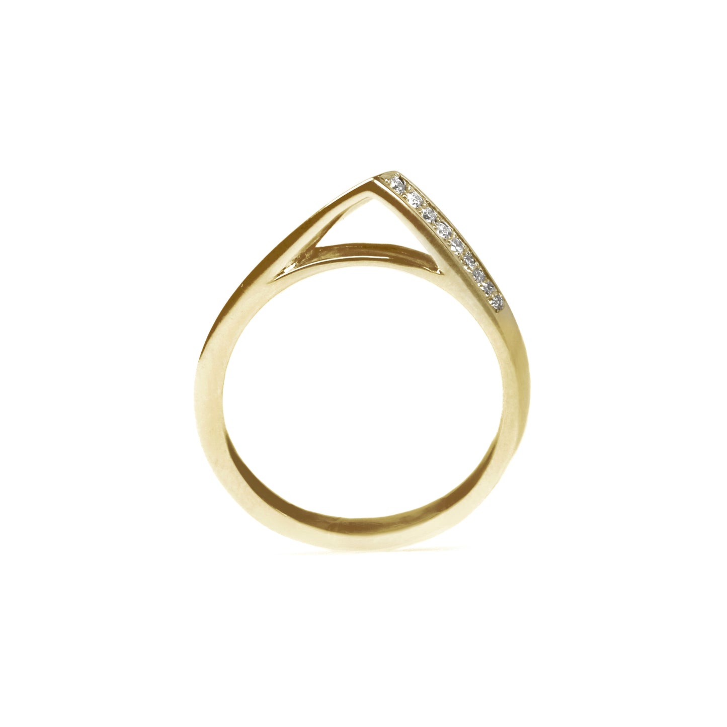 Apex Band - Twist With Diamond