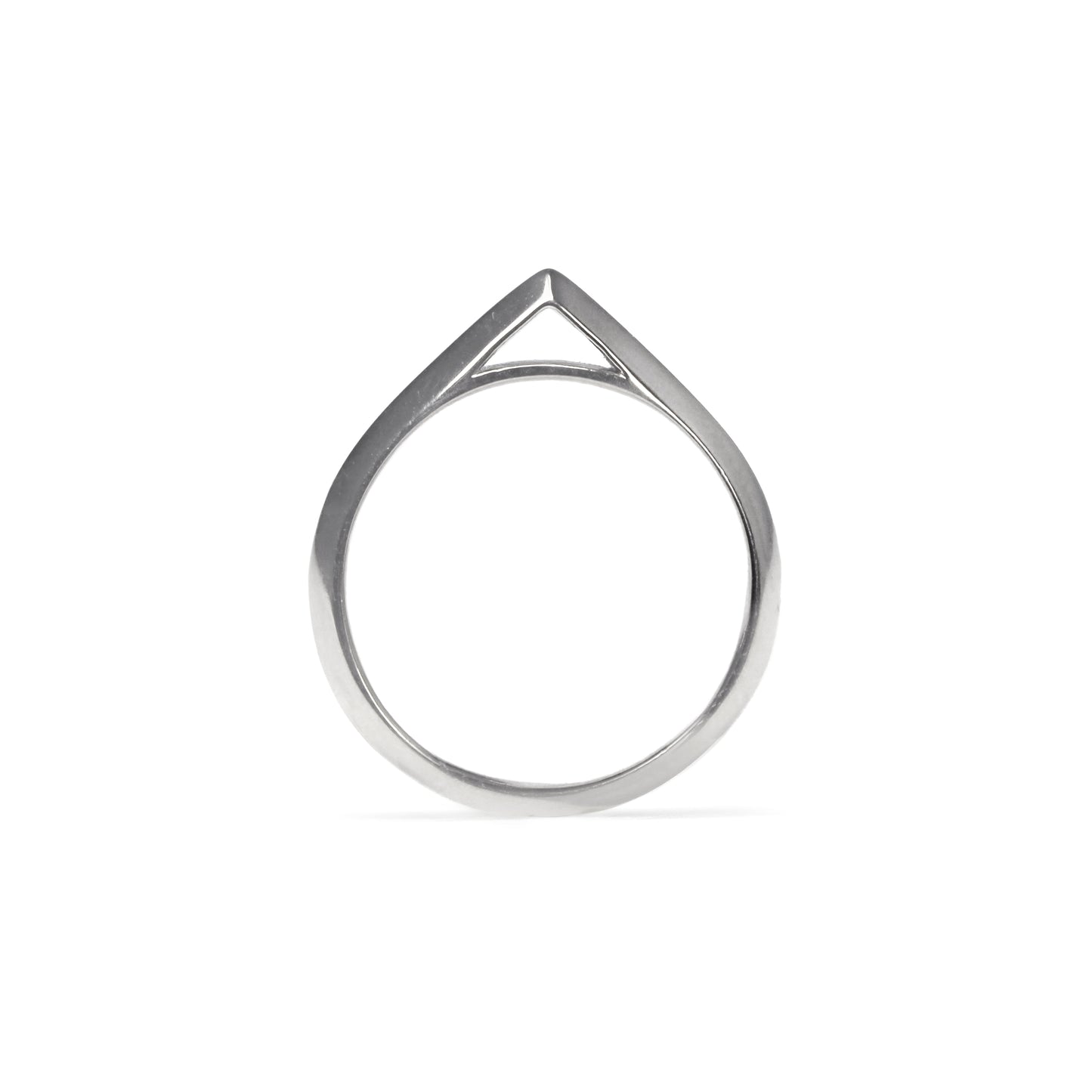 Apex Band - Knife Edge in Silver