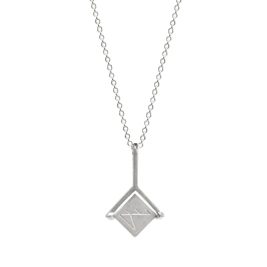 Apex Cleo Necklace - Silver