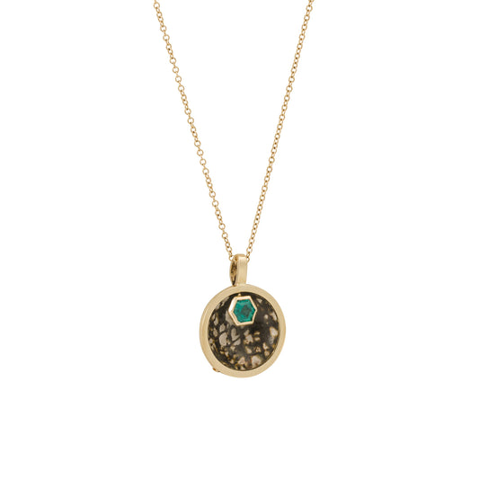 Dinosaur Bone Cauldron Pendant