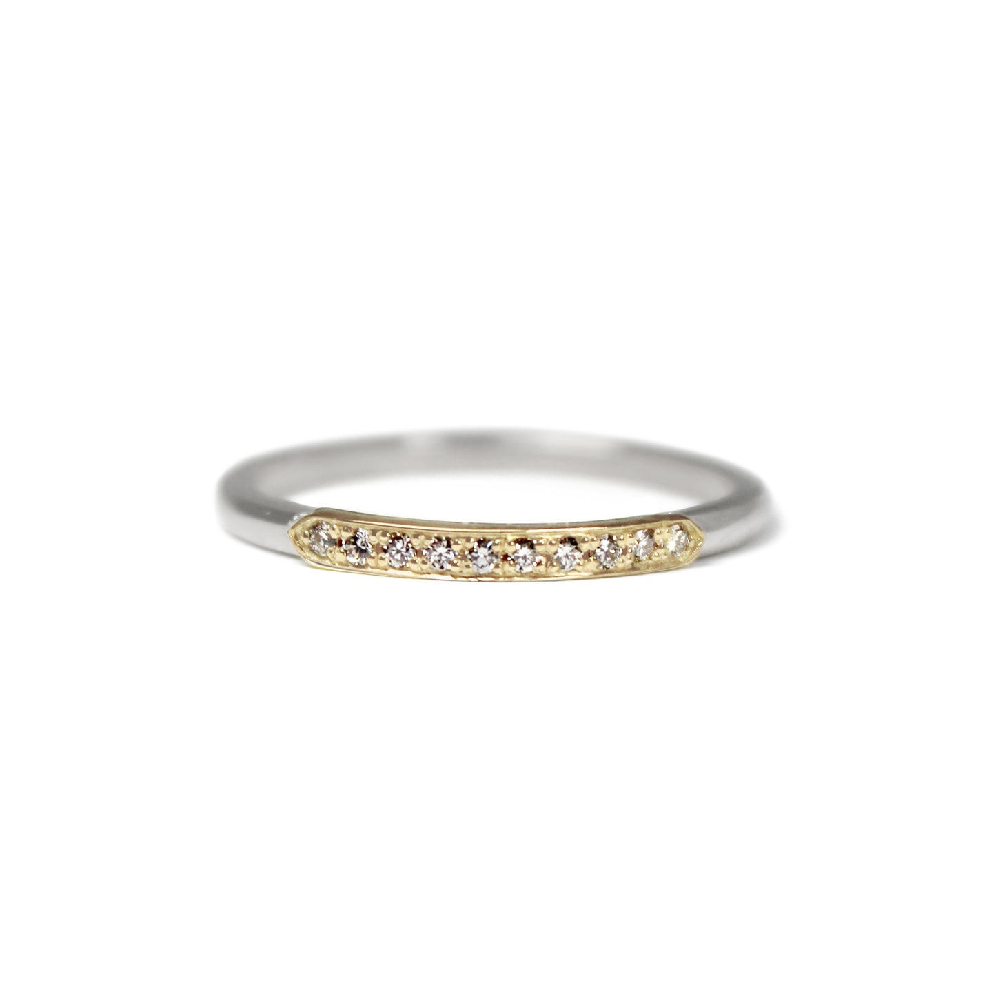 Epaulette Diamond Band