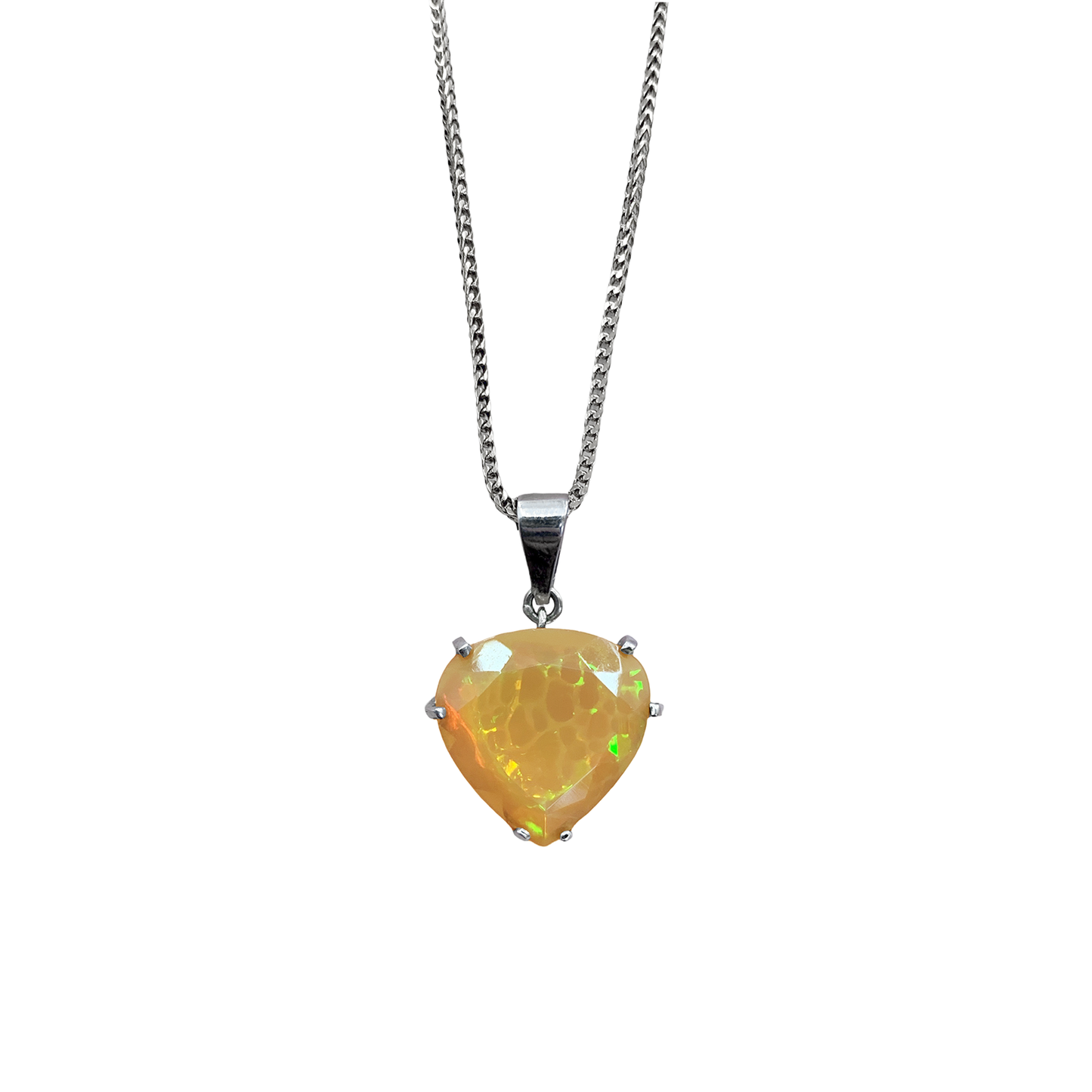 6 Prong Opal Pendant