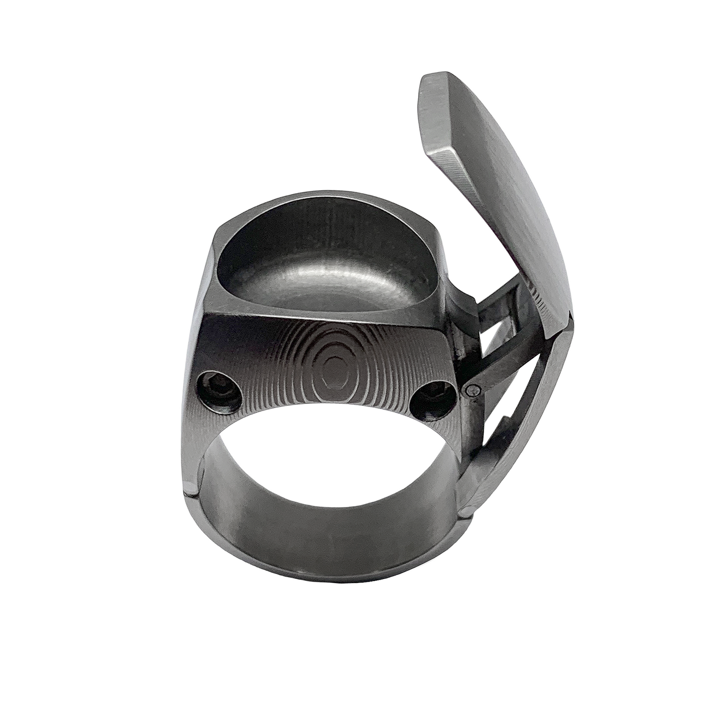Titanium Poison Ring
