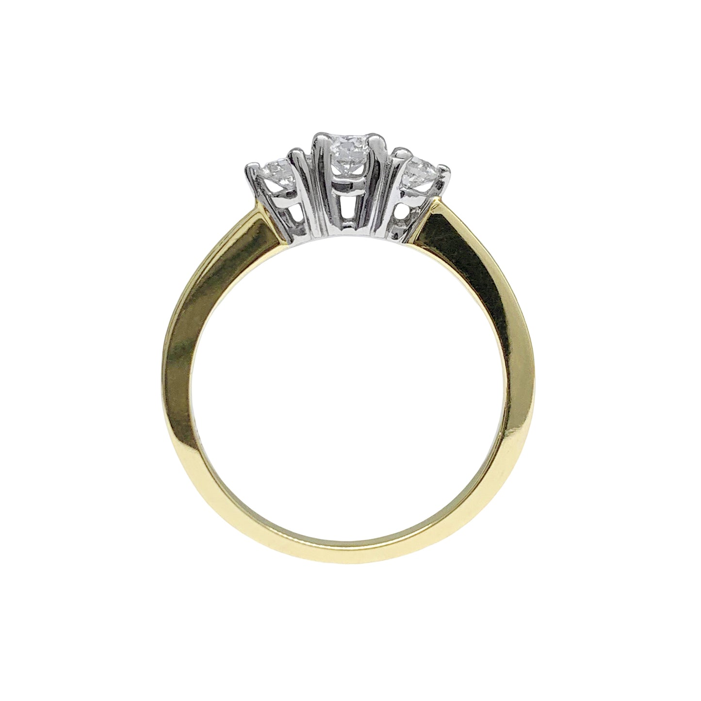 Diamond 3 Stone Ring