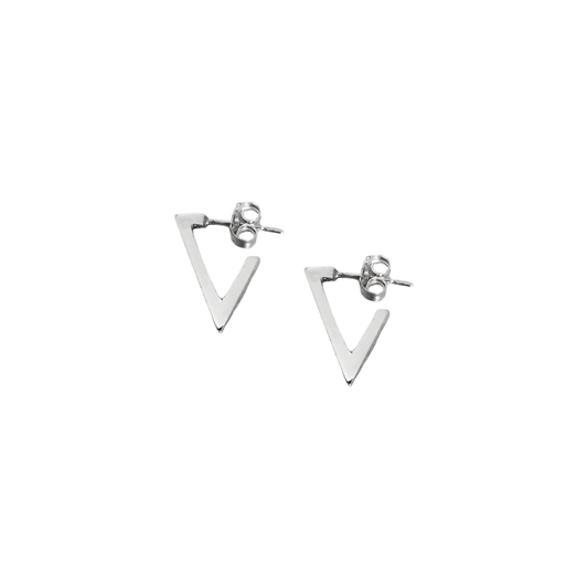 Open Triangle Earrings