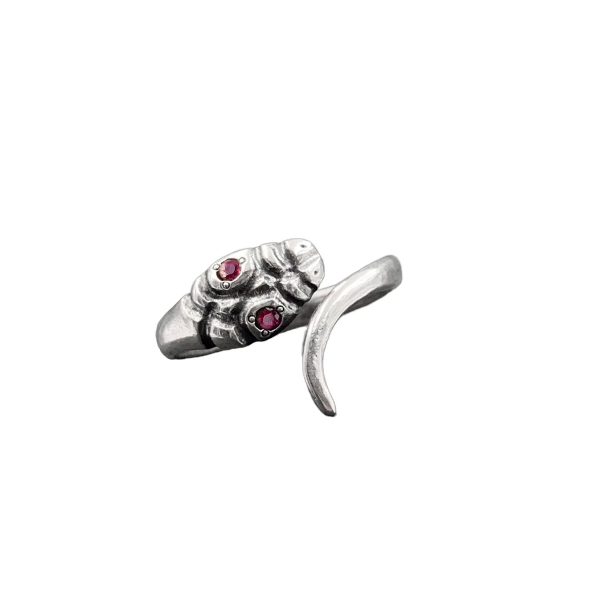 Baby Snake Ring - Silver