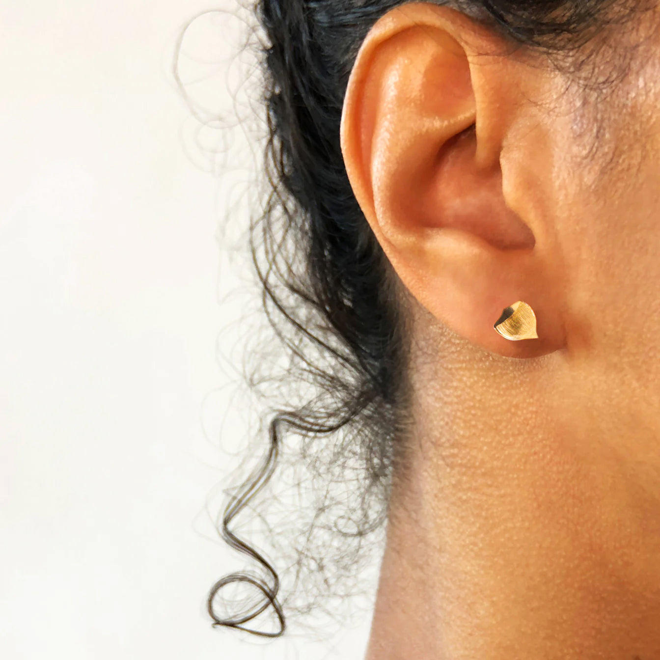 Tiny Leaf Studs