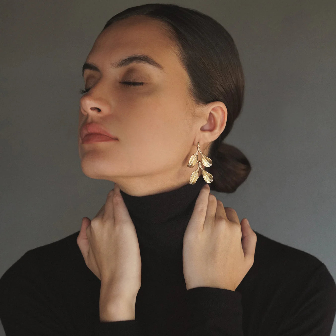 Dyad Two-Tier Earrings