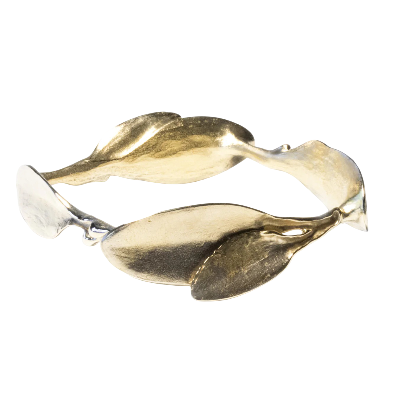 Square Leaves Bracelet - Bronze