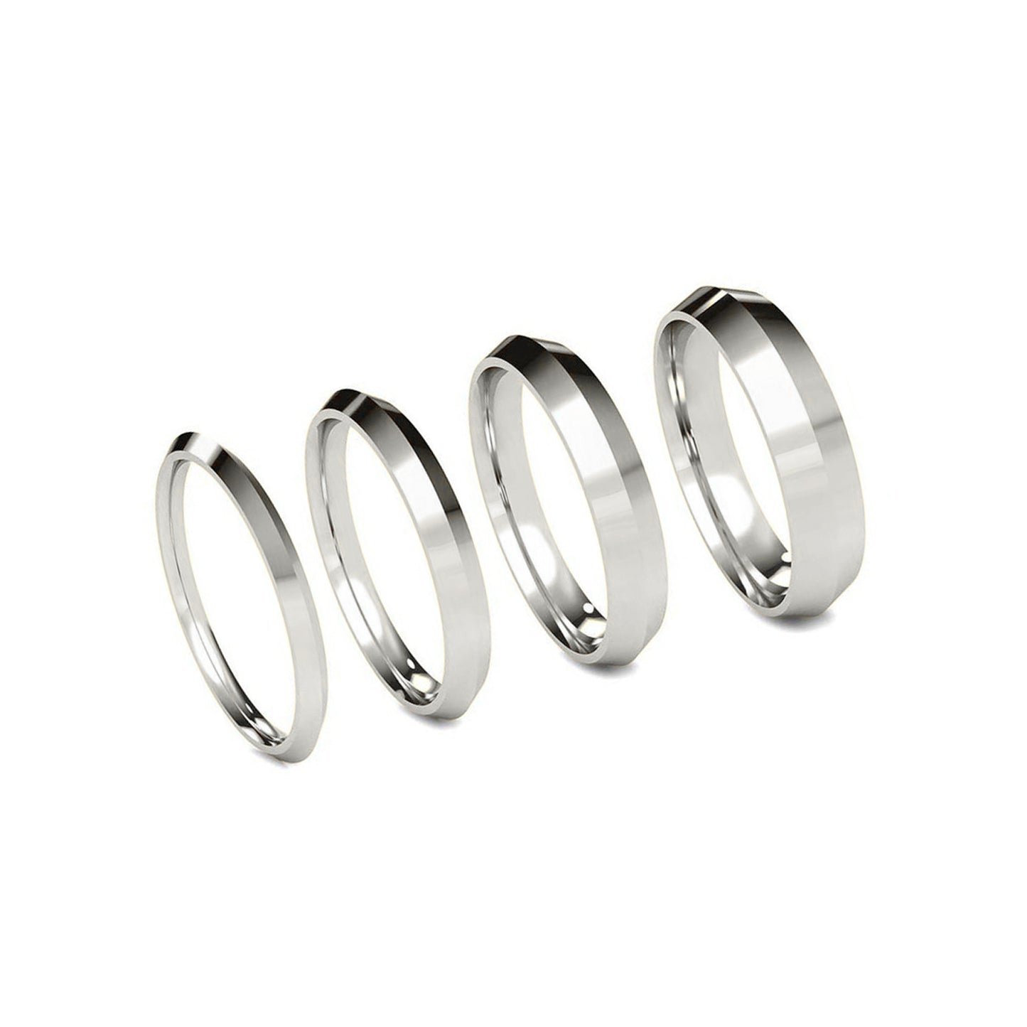 Summit, 2mm to 5mm, Gold Bands