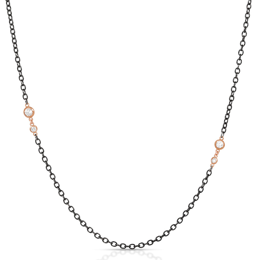 Marlie Diamond Bezel Chain
