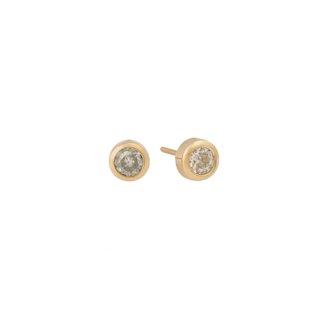 Euro Cut Diamond Studs