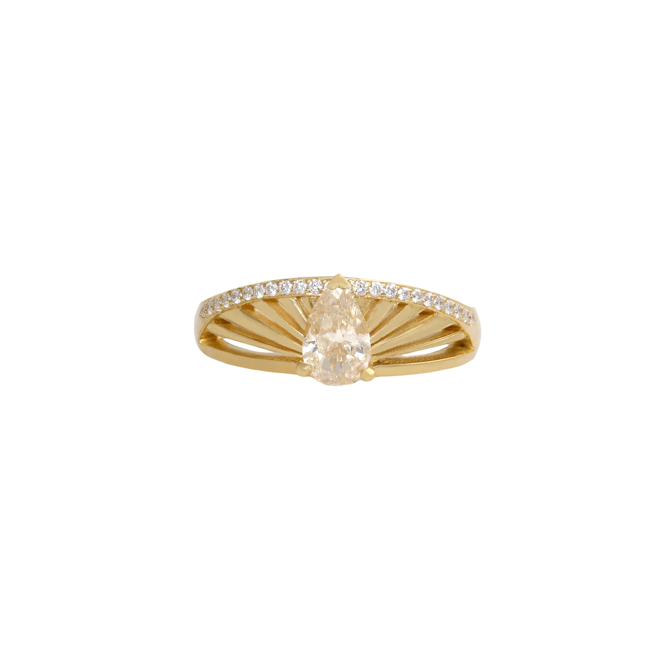 Helianthus Diamond Ring