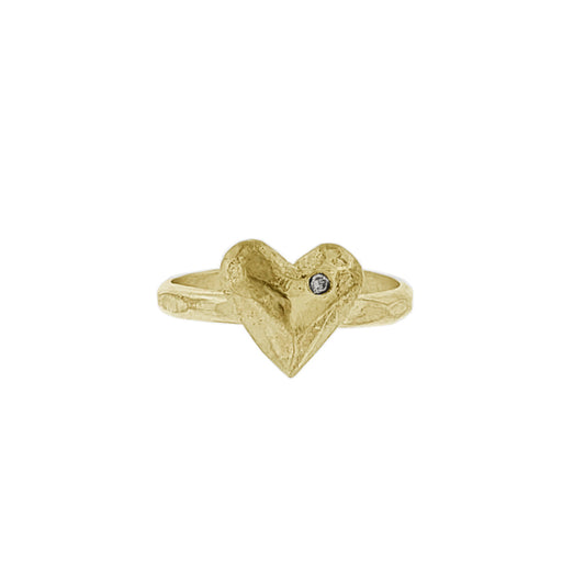 Heart of Gold Ring