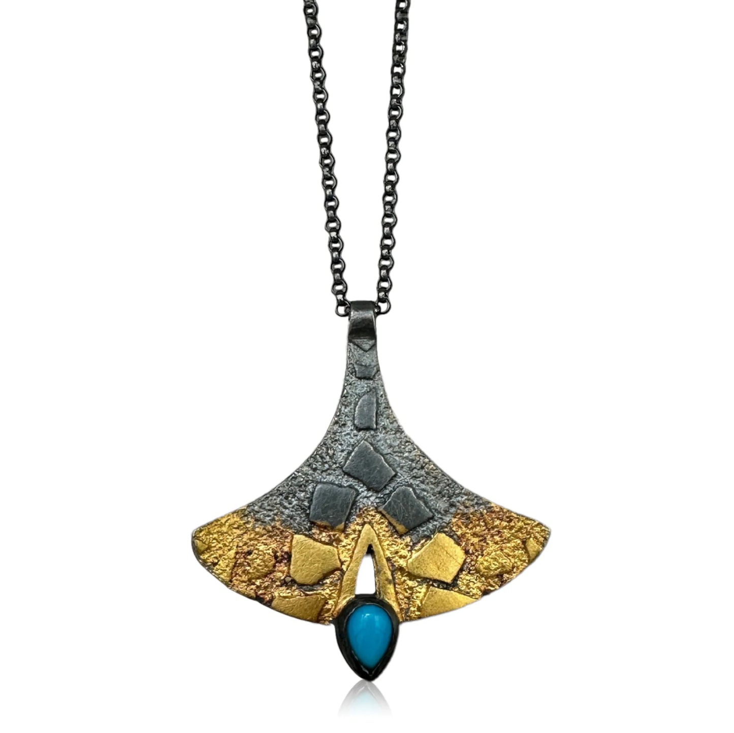 Ray Turquoise Pendant - Small