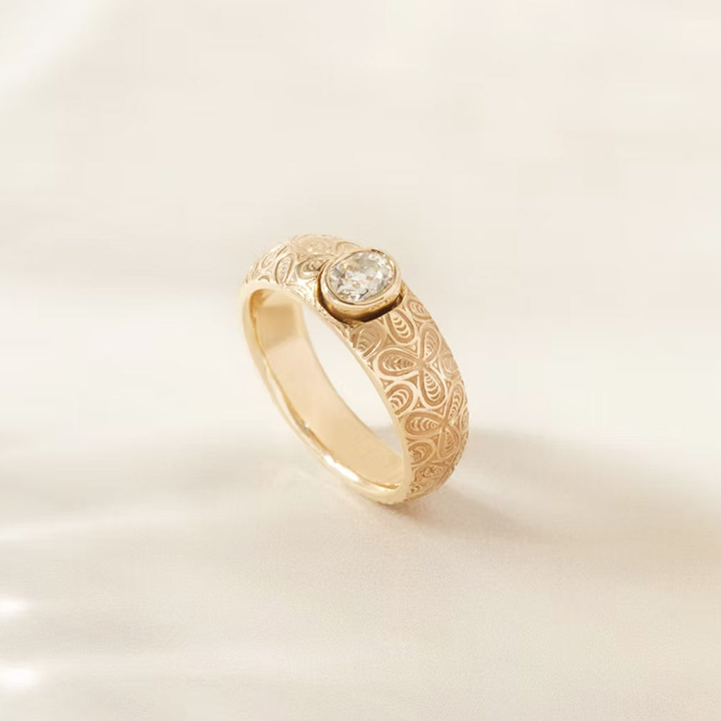 Diamond Tansy Ring