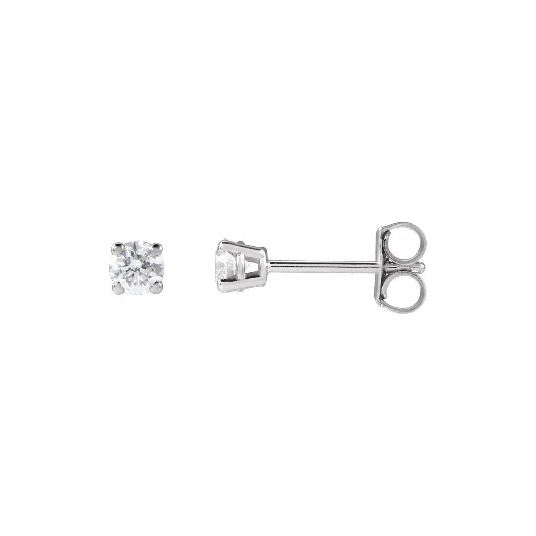 0.52 tcw Lab Grown Diamond Stud Earrings