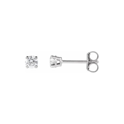 0.52 tcw Lab Grown Diamond Stud Earrings
