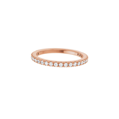 Horizon 3/4 Eternity Band - 1/5 ctw Lab-Grown Diamonds
