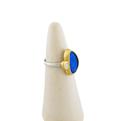 Black Opal Diamond Ring #2