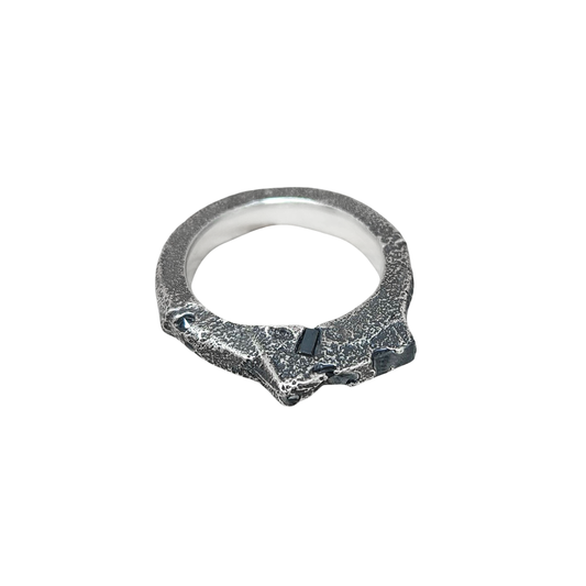 Cosmo Black Diamond Ring