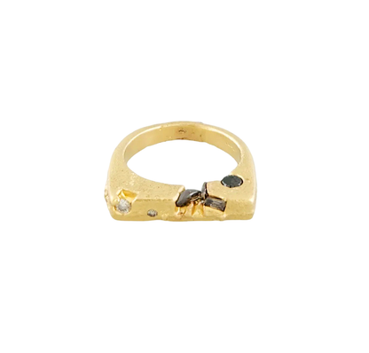 Cosmos Gold Ring #2