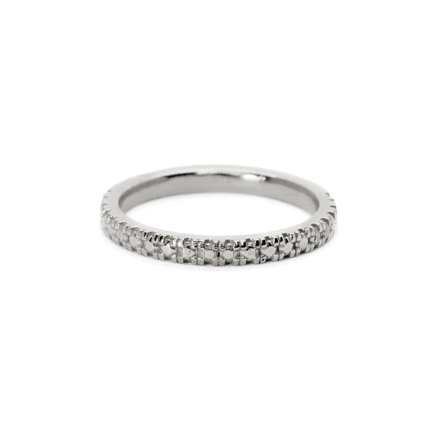 Salvaged Horizon Band in Silver