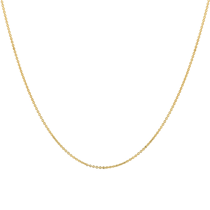 Fairmined 14K Yellow Gold 1.2mm Cable Chain - 16 inches