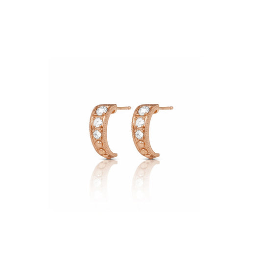 Amelia Huggie Hoop Earrings
