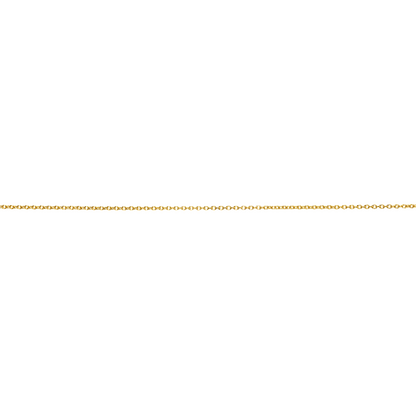 Fairmined 14K Yellow Gold 1.2mm Cable Chain - 16 inches