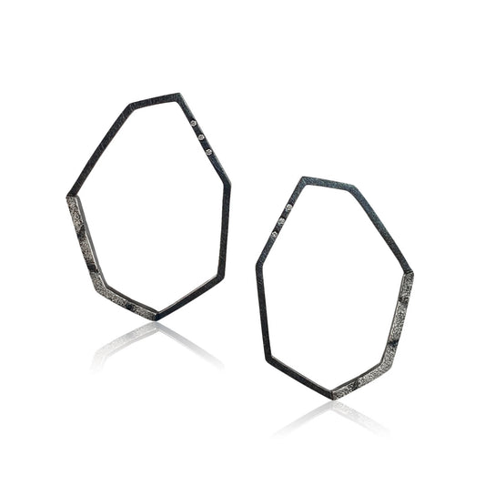 Diamond Geometrix Post Earrings