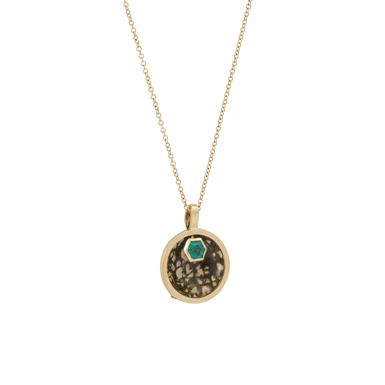 Dinosaur Bone Cauldron Pendant