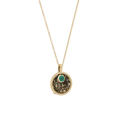 Dinosaur Bone Cauldron Pendant