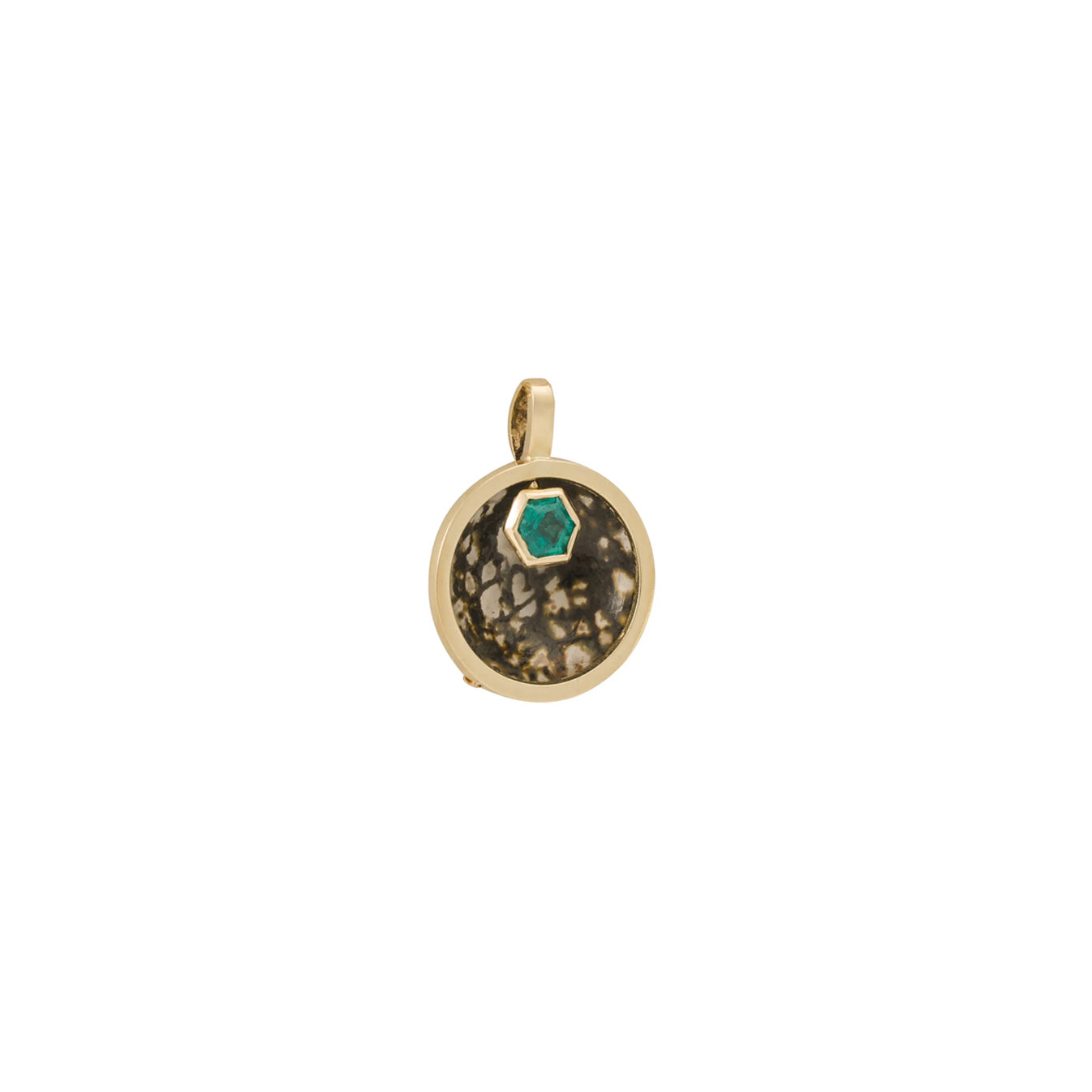 Dinosaur Bone Cauldron Pendant