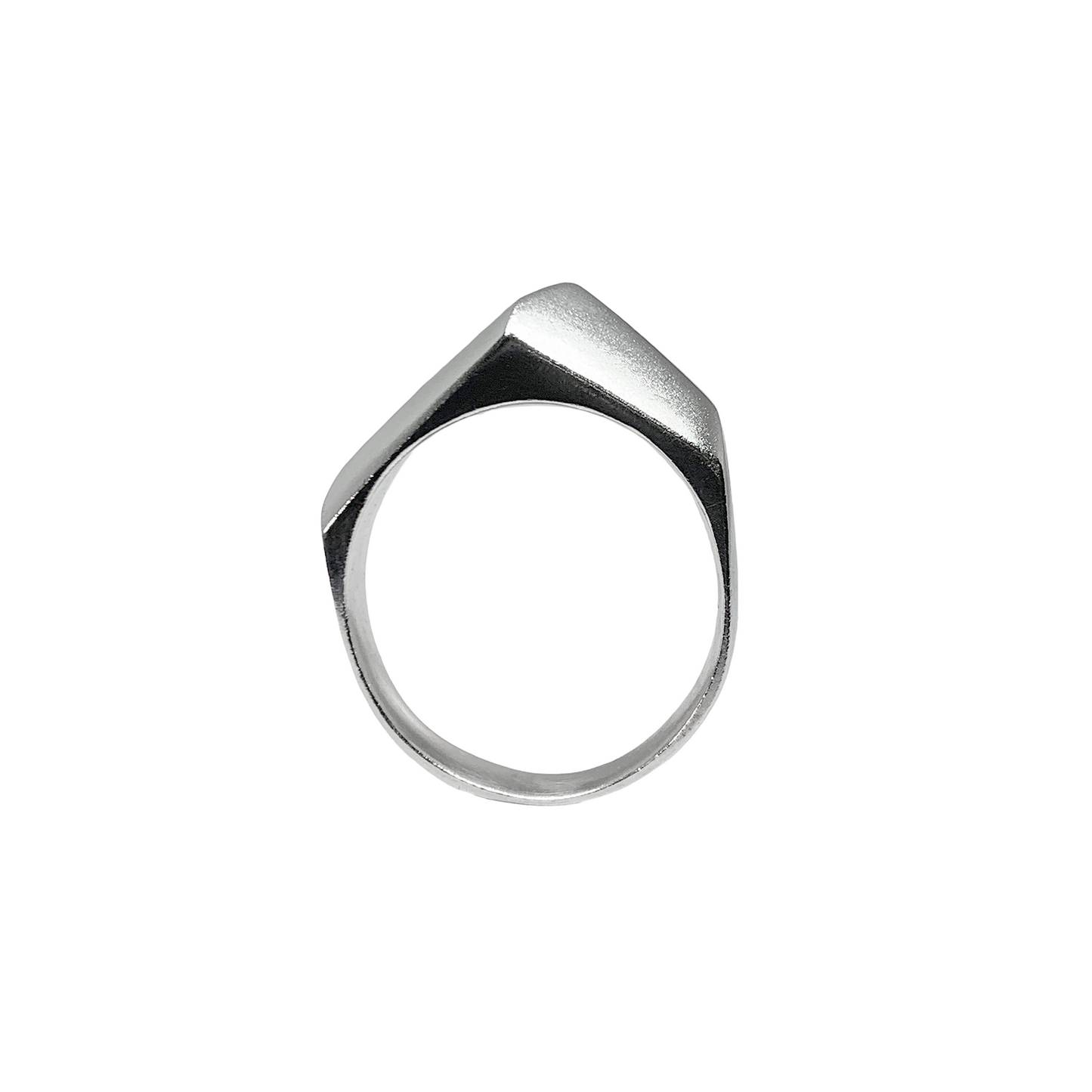 Faceted Band in Sterling Silver