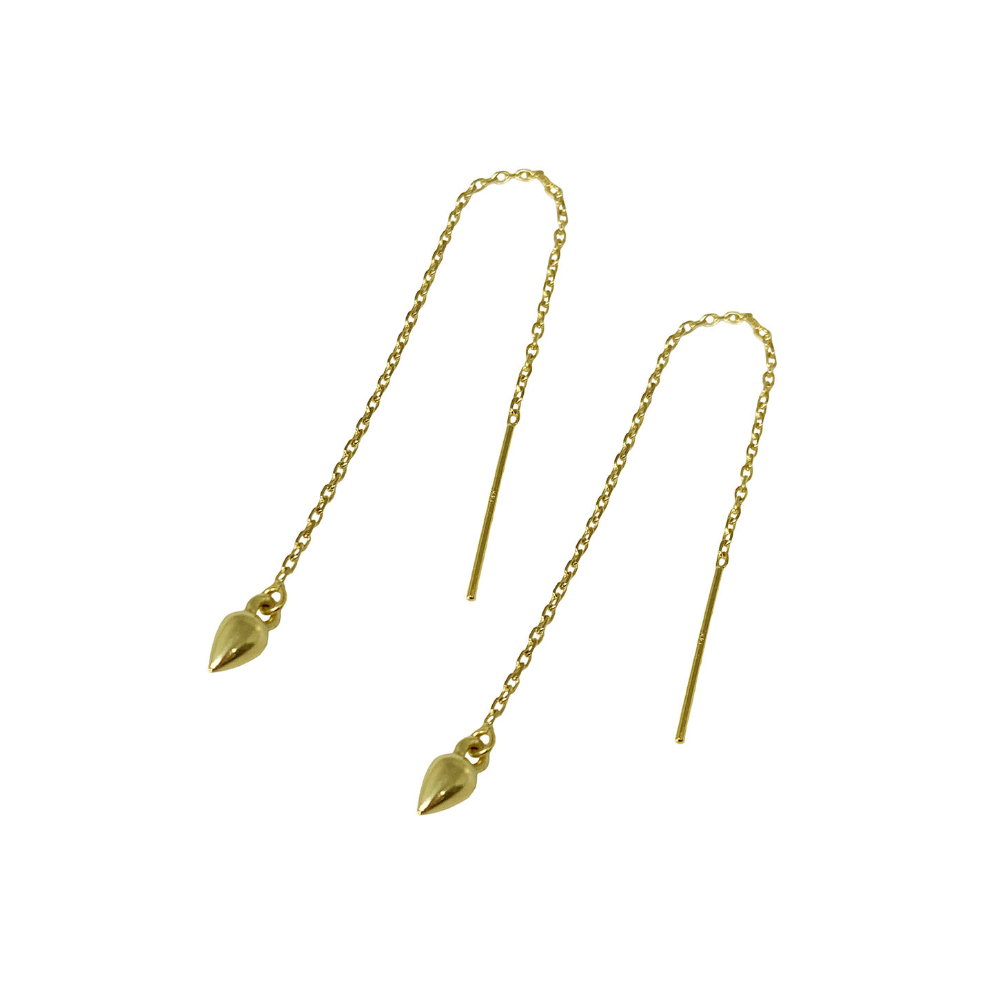 Pendulum Threader Earrings