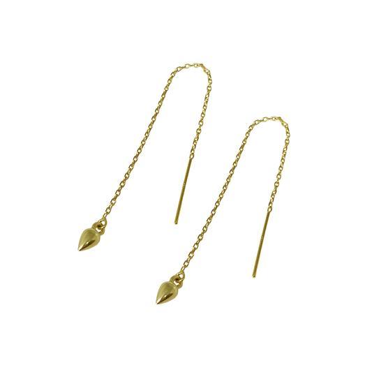 Pendulum Threader Earrings