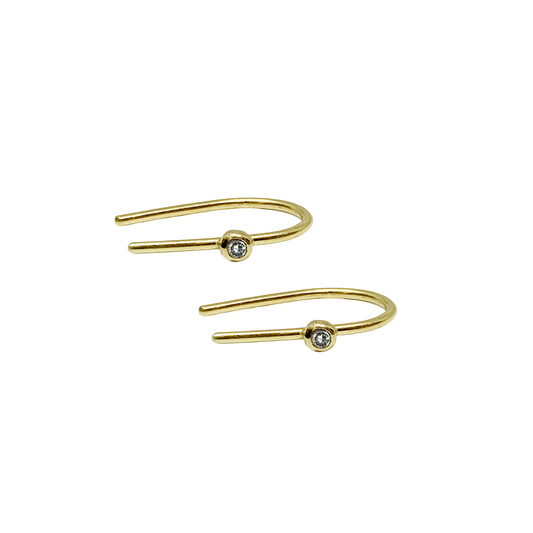 Staple Bar Earrings