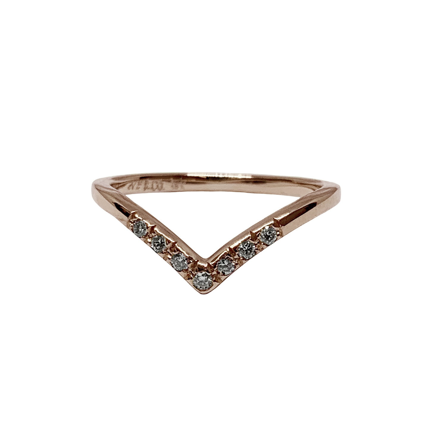Talon Contour Band with Lab Grown Diamonds