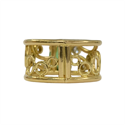 Madagascar Tourmaline Band Ring