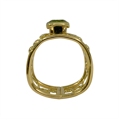 Madagascar Tourmaline Band Ring